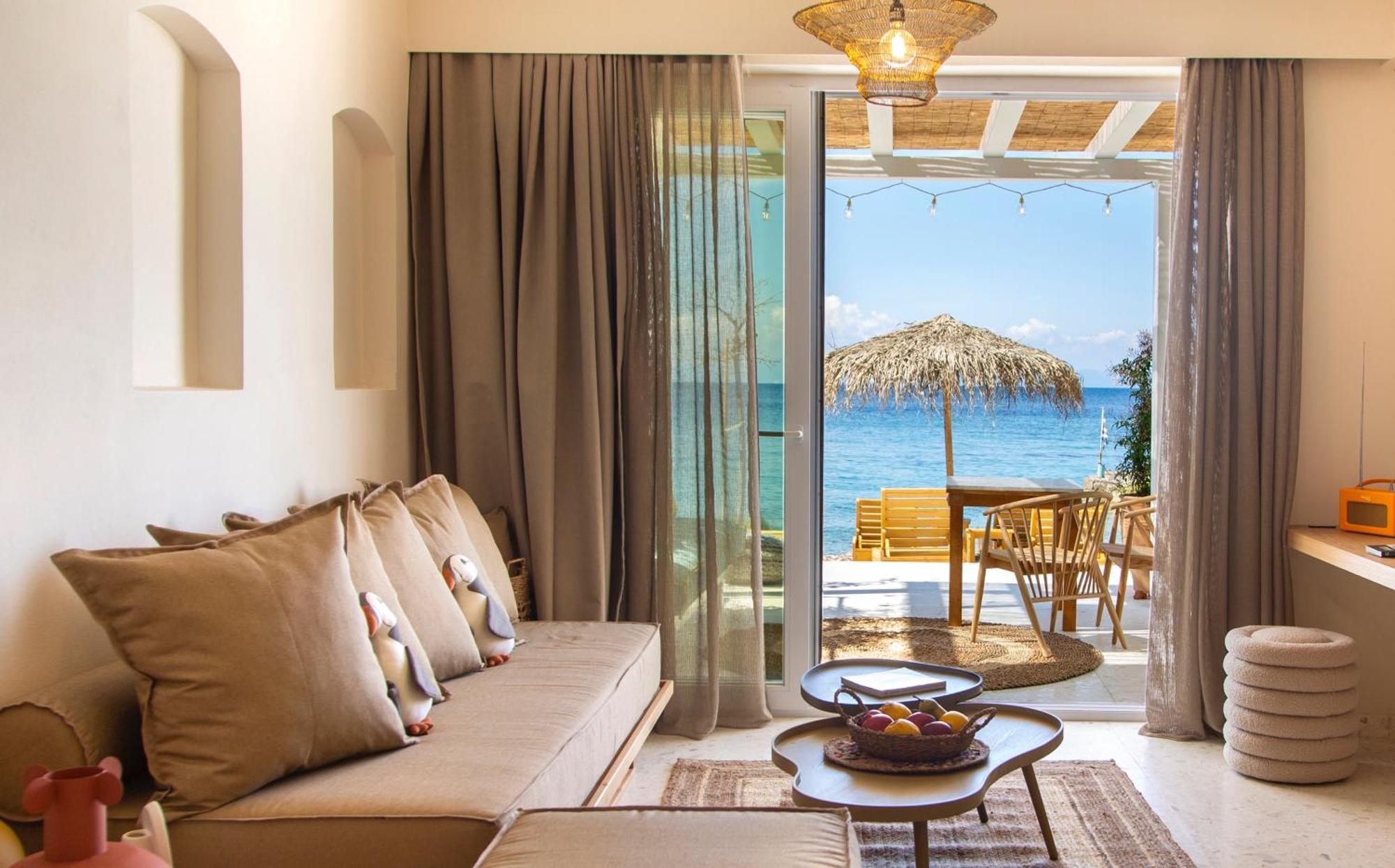 Aegean Stories Pelagos Suites Avlakia Bagian luar foto