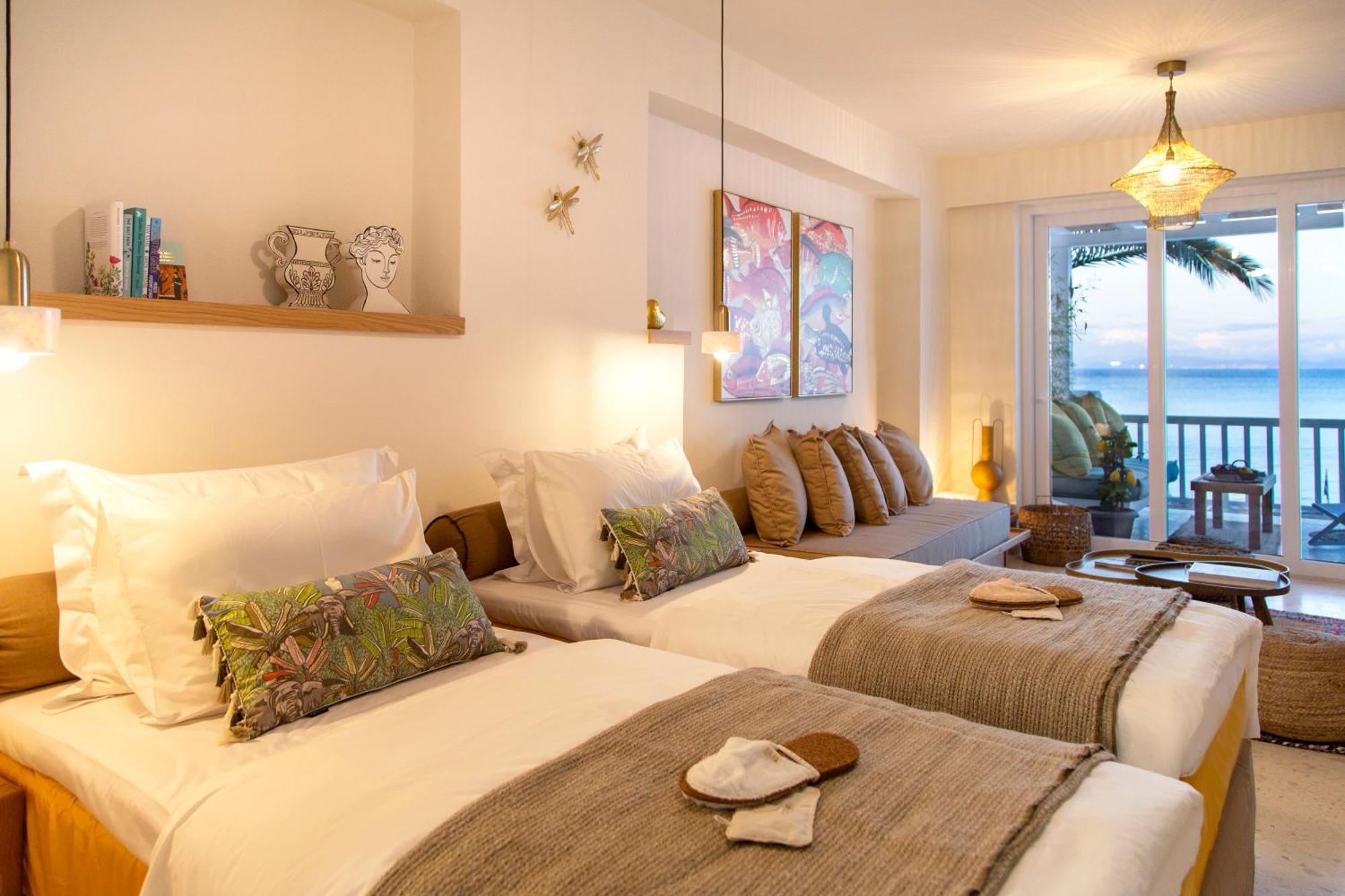 Aegean Stories Pelagos Suites Avlakia Bagian luar foto
